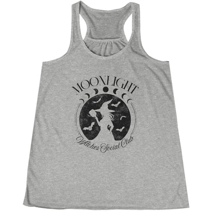 Moonlight Witches Club Racerback Tank