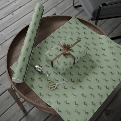 (Out of Stock) Pickle Me Green Wrapping Paper