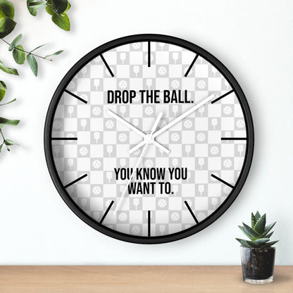 Drop the Ball Wall Clock