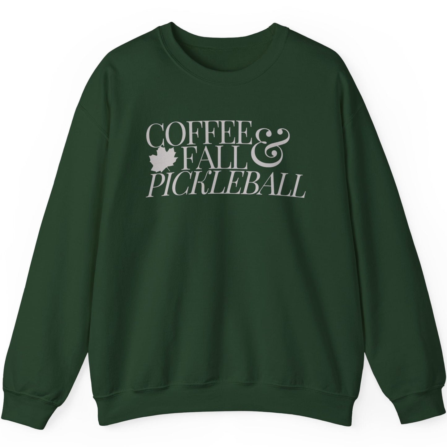 Coffee Fall & Pickleball Sweatshirt