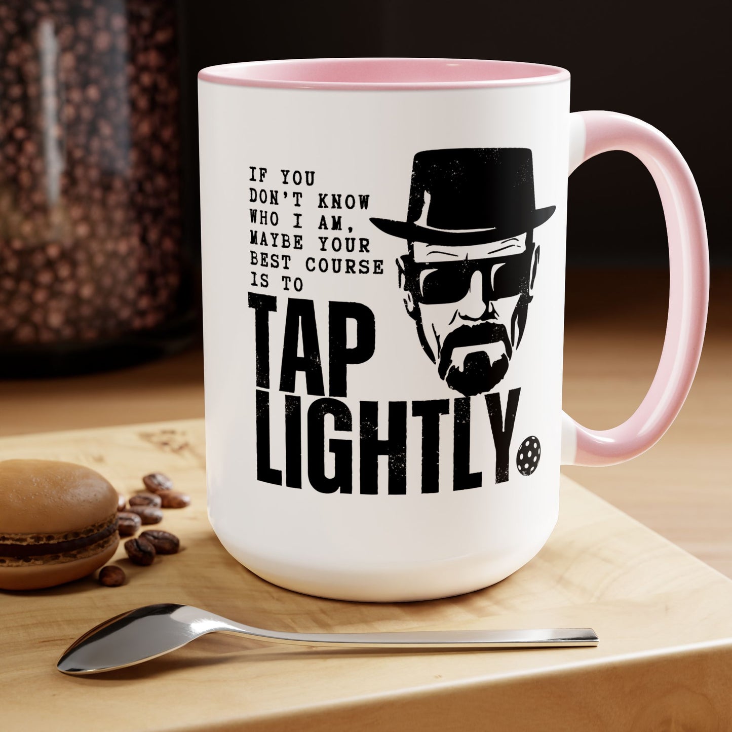 Tap Lightly 15oz Coffee Mug