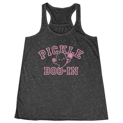 Pickle-Boo-In Racerback Tank