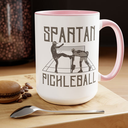 Spartan Pickleball 15oz Coffee Mug