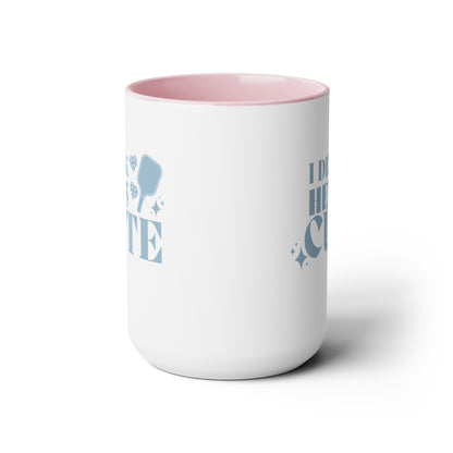 Retro I Dink He's Cute 15oz Coffee Mug