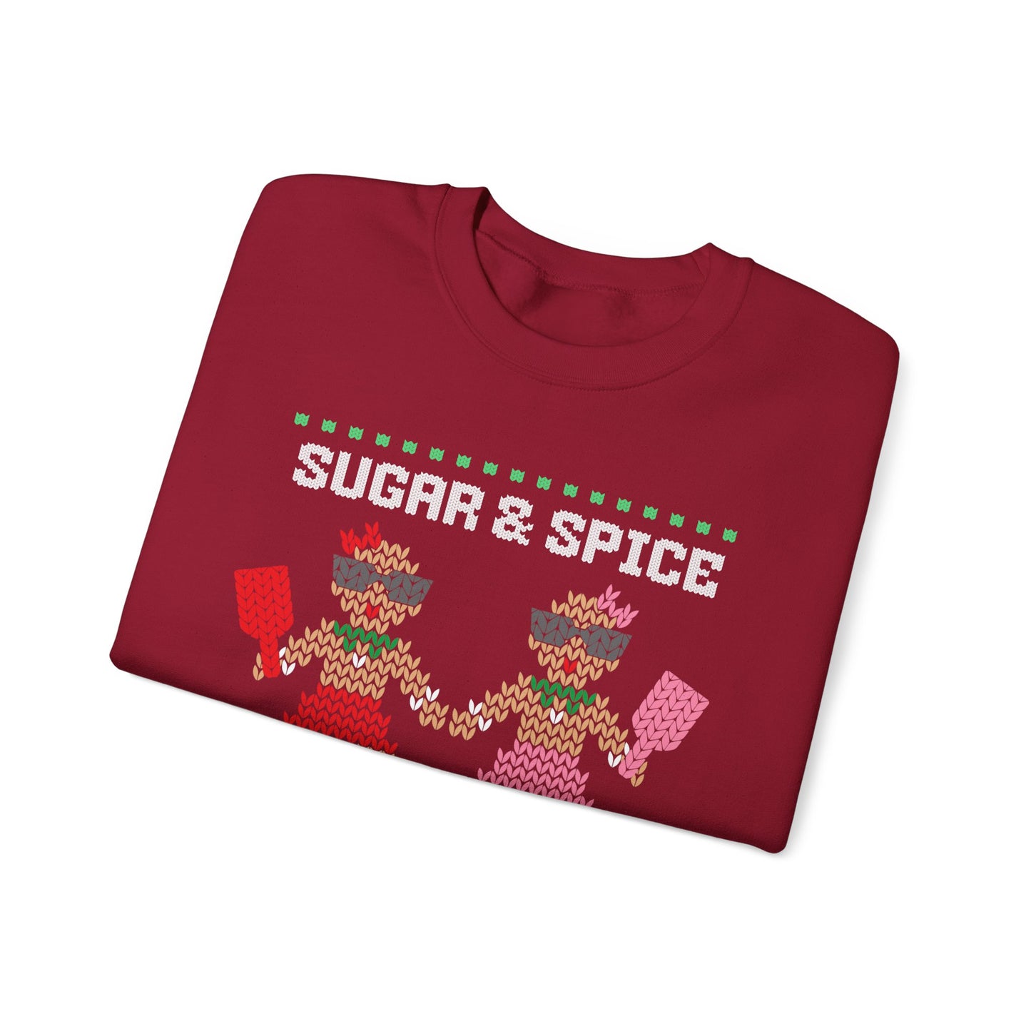 Naughty and Nice Ugly Christmas Sweater Sweatshirt