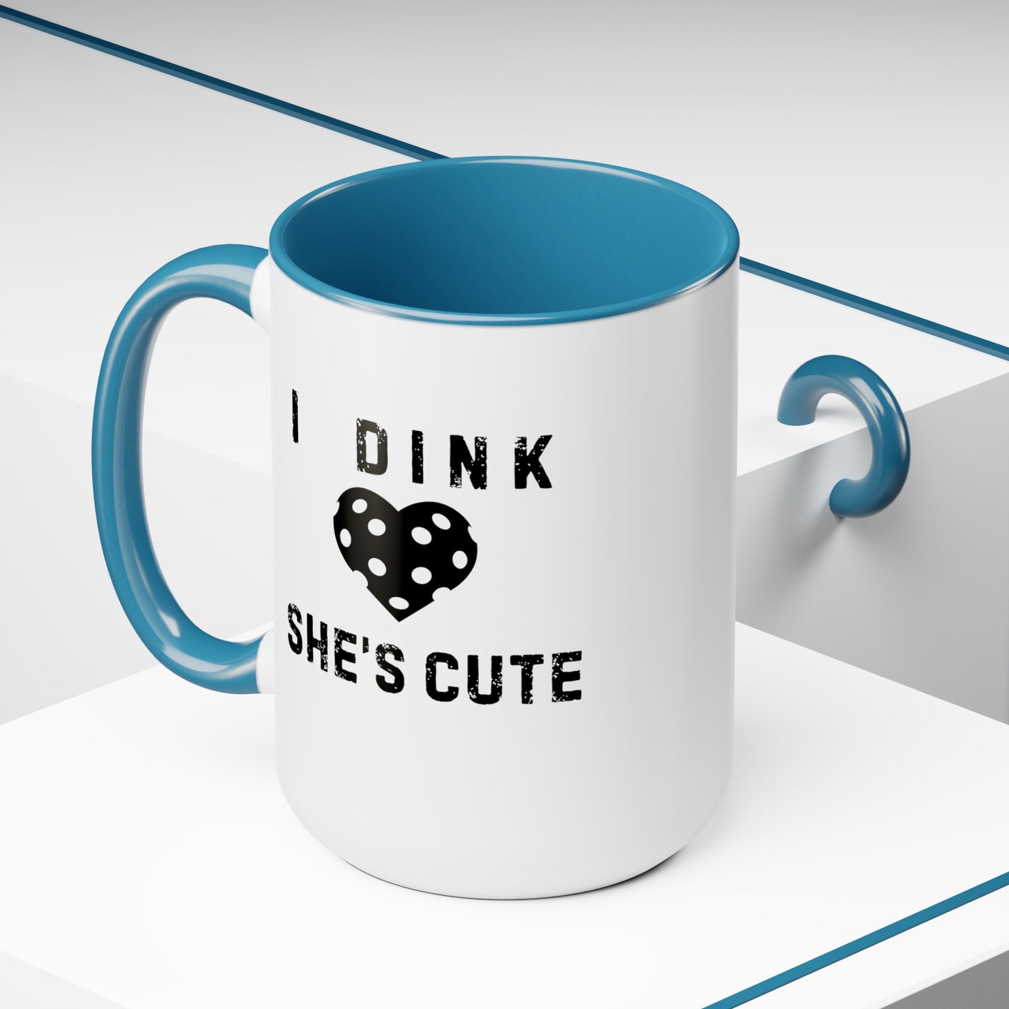 Dink She's Cute 15oz Coffee Mug