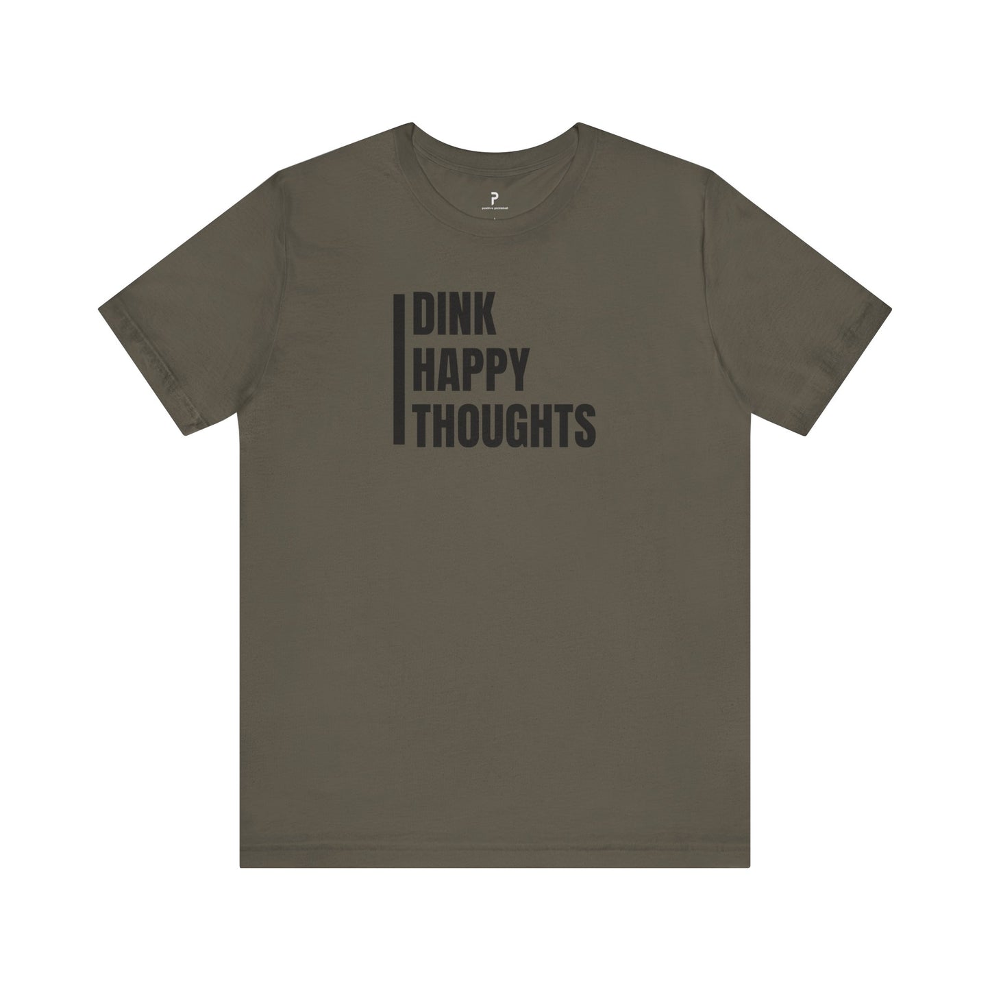 Dink Happy Thoughts Unisex Cotton Tee