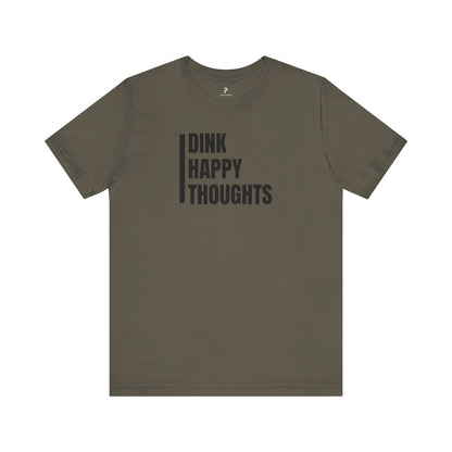 Dink Happy Thoughts Unisex Cotton Tee