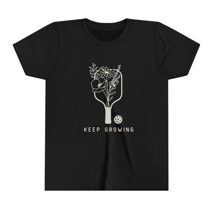 Keep Growing Pickleball Youth Short Sleeve Tee