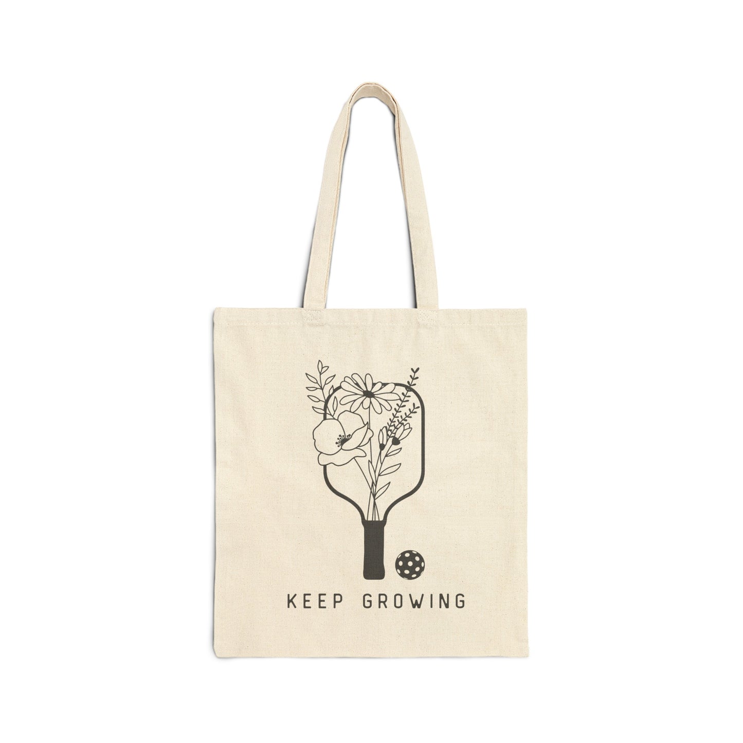 Keep Growing Cotton Canvas Tote Bag