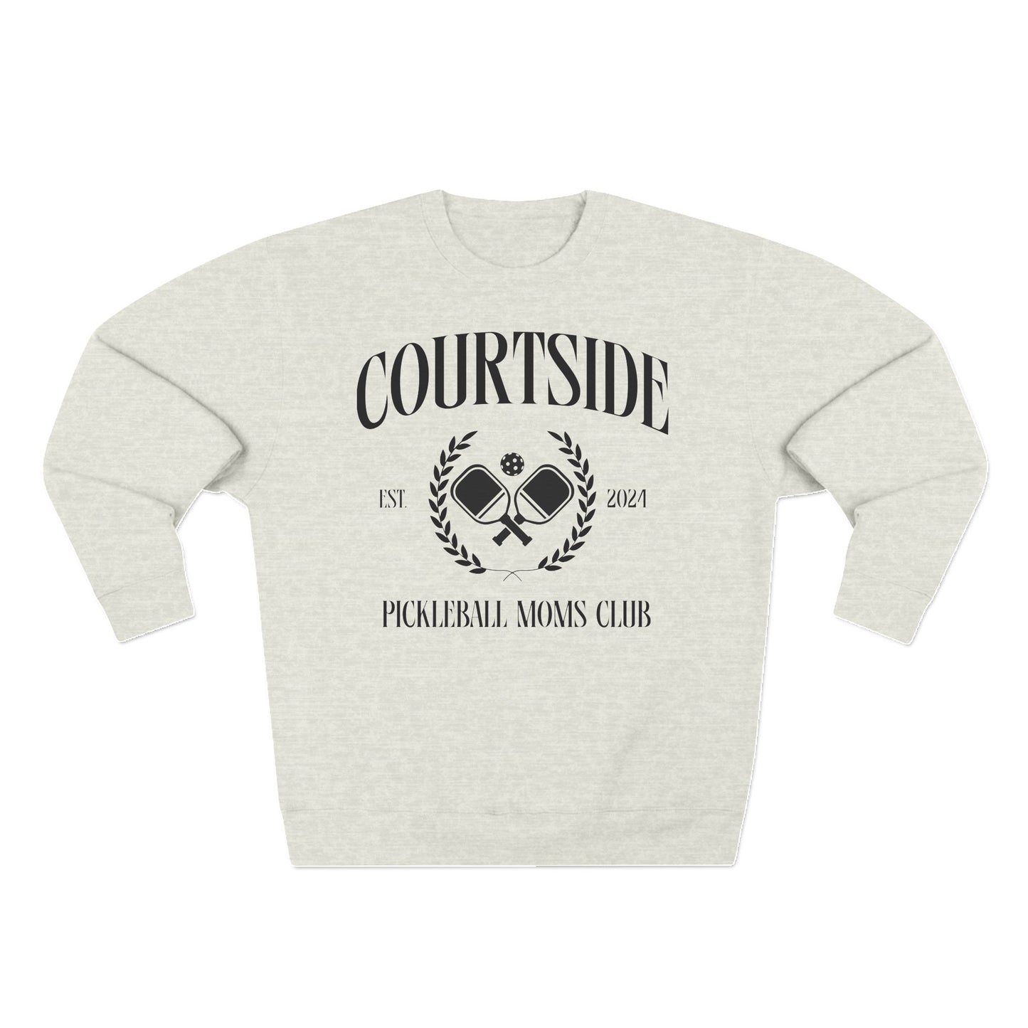 Curtsied Moms Club Premium Sweatshirt