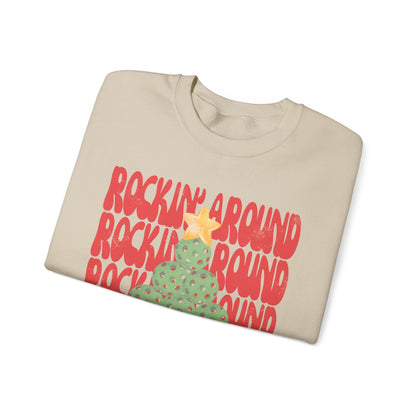 Rockin' Around The Ugly Pickleball Christmas Sweater