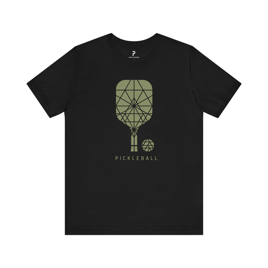 Pickleball Paddle Unisex Cotton Tee