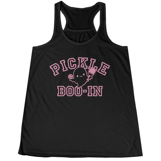 Pickle-Boo-In Racerback Tank