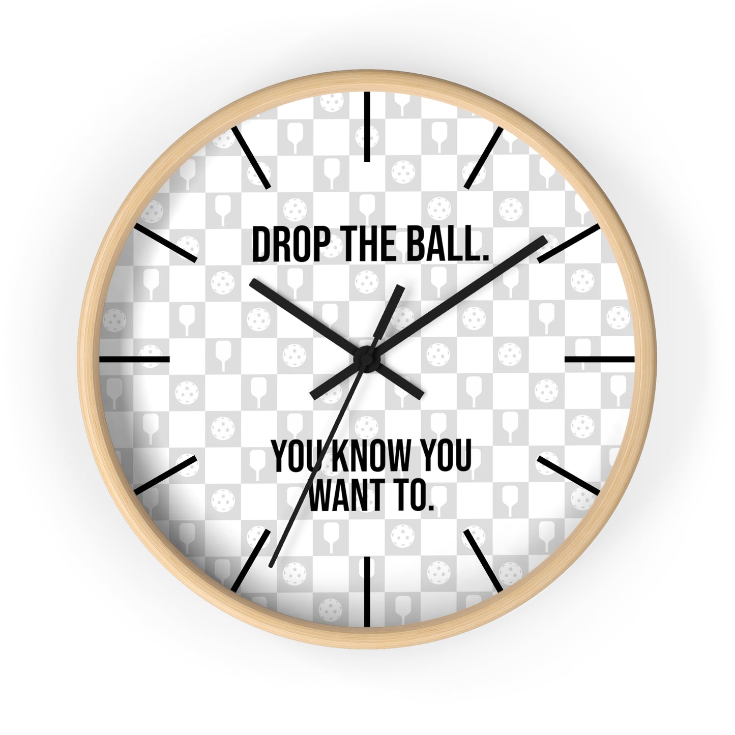 Drop the Ball Wall Clock