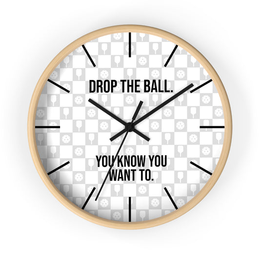 Drop the Ball Wall Clock