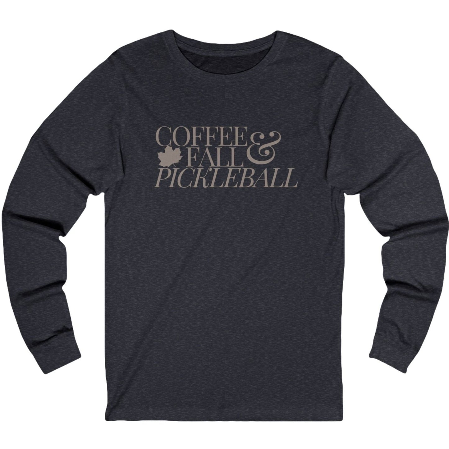 Fall Pickleball Long Sleeve Tee