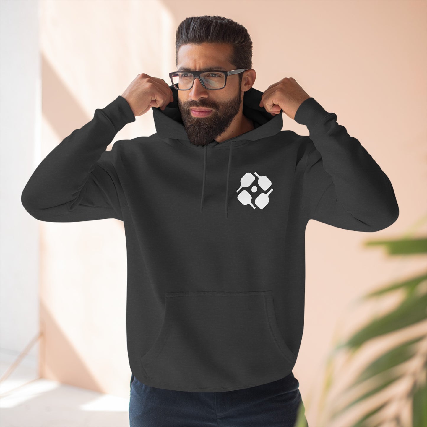 Rally Three-Panel Fleece Hoodie