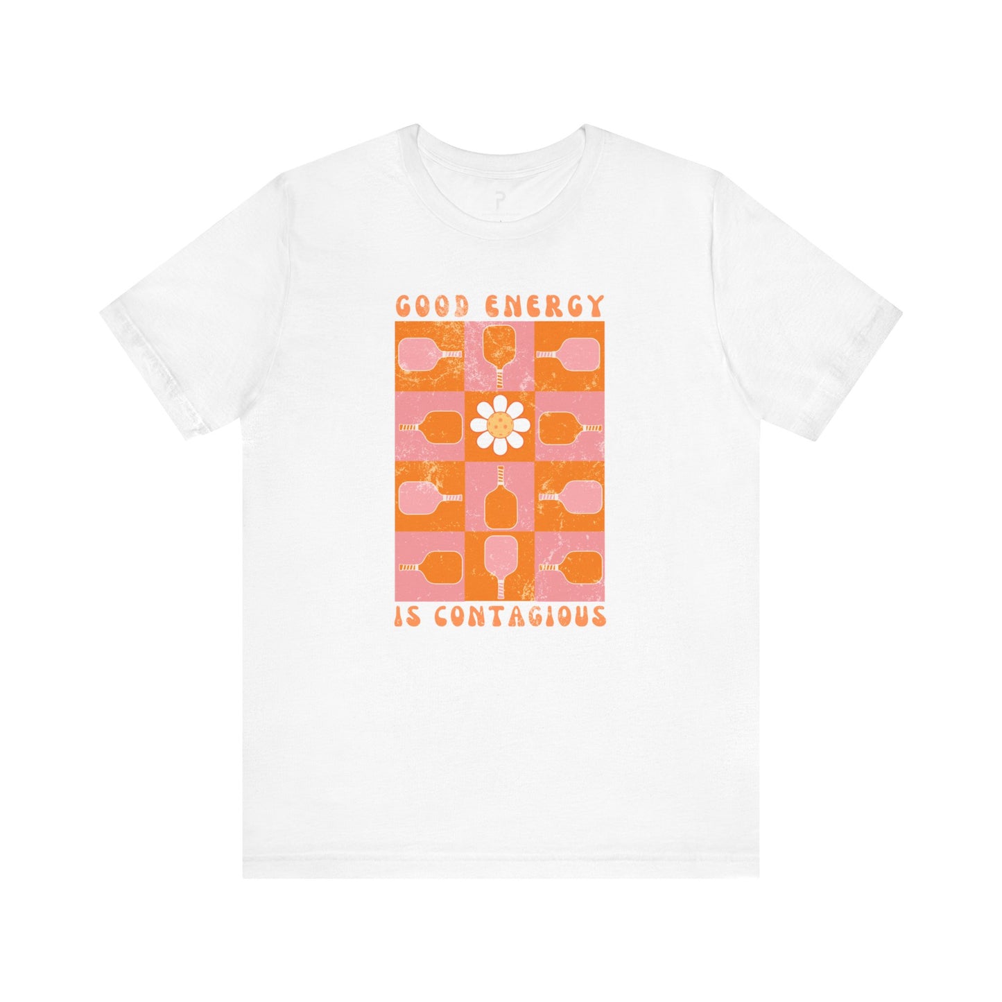 Good Energy is Contagious Bold Unisex Cotton Tee