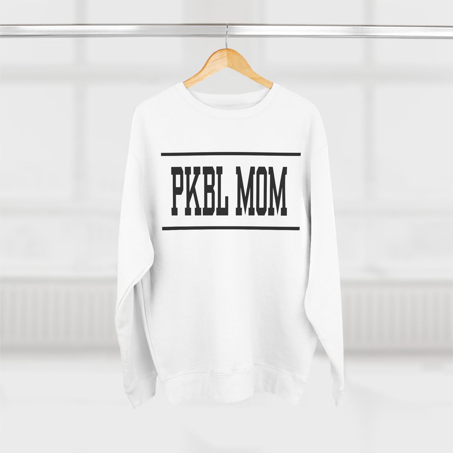 Varsity PKBL Mom Premium Sweatshirt