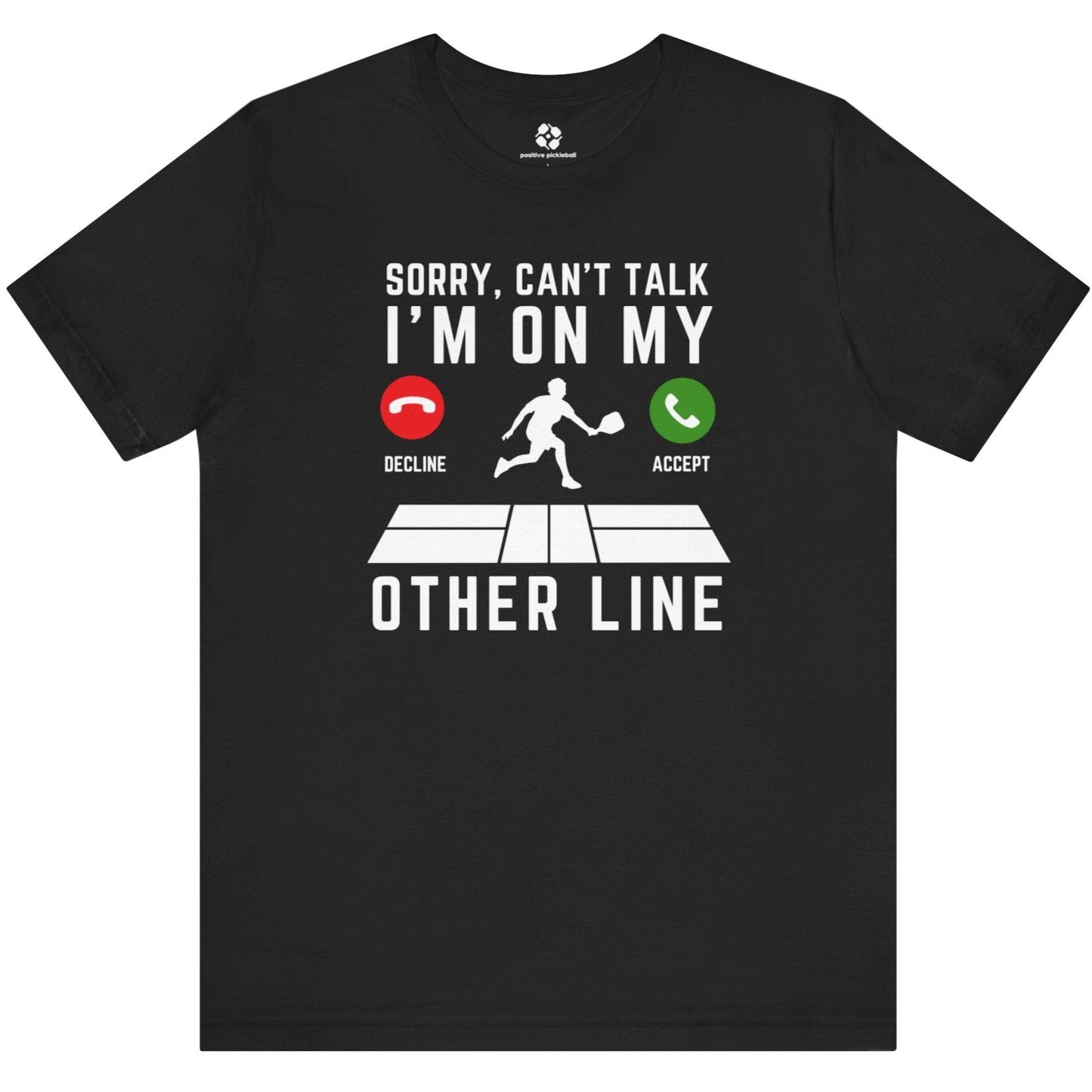 Can't Talk Pickleball Tee