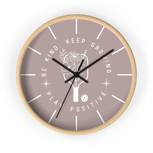 Keep Growing Wall Clock