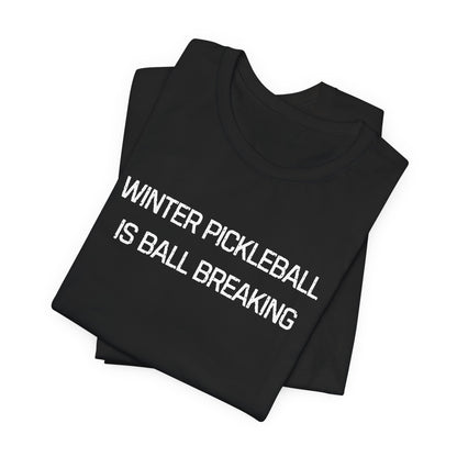 Winter Pickleball Unisex Tee