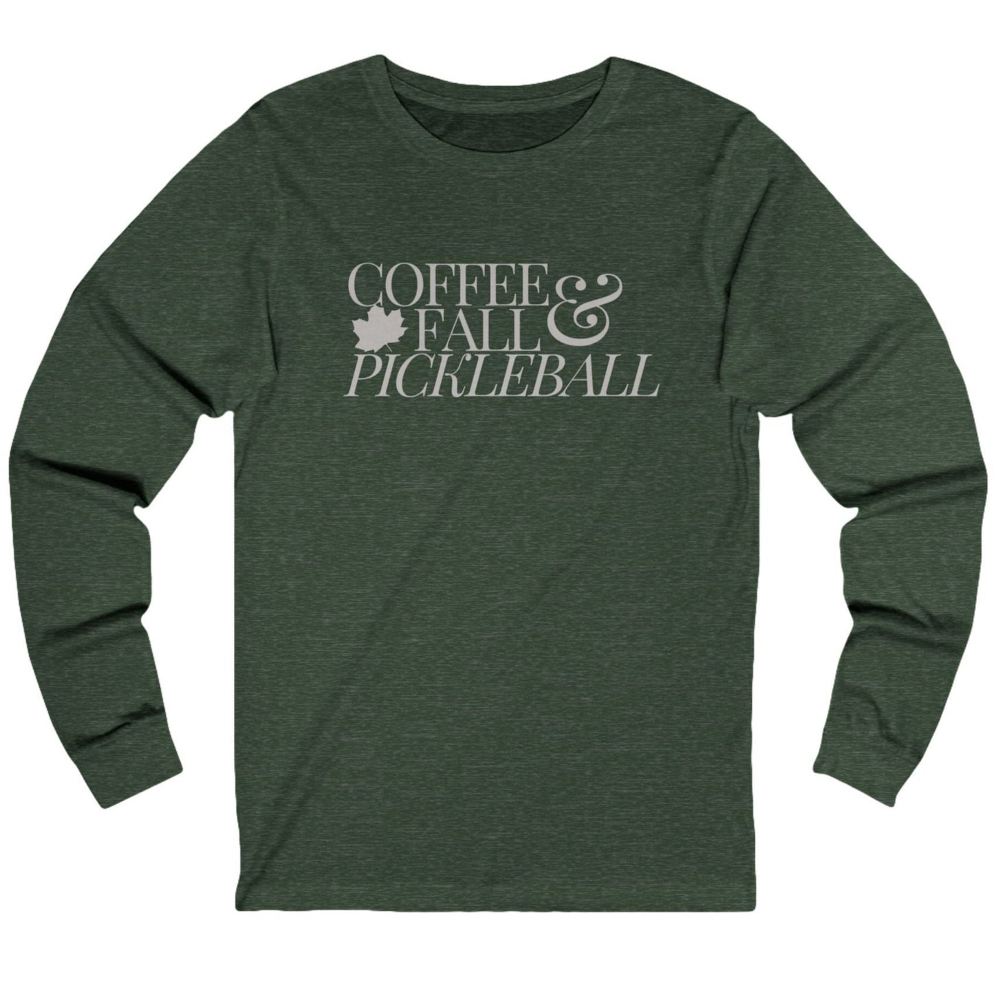 Fall Pickleball Long Sleeve Tee