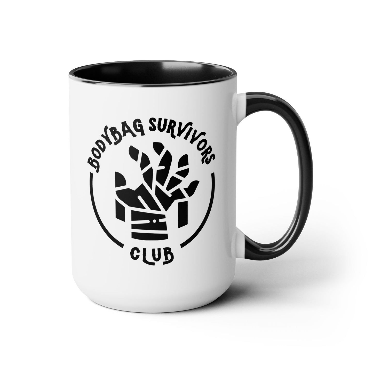 Bodybag Survivors Club 15oz Coffee Mug