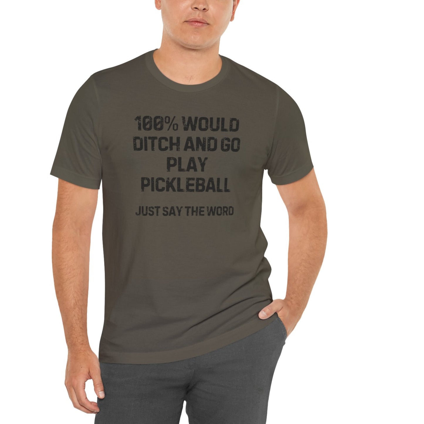 Ditch and Play Pickleball Tee