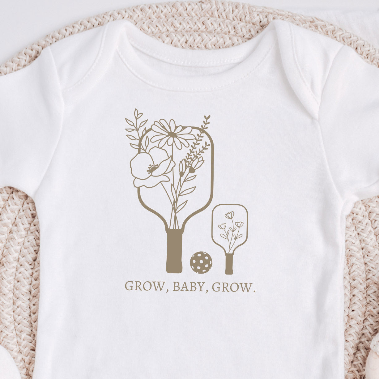 Grow Baby Grow Infant Fine Jersey Onesie