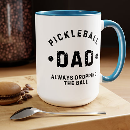 Pickleball Dad 15oz Coffee Mug