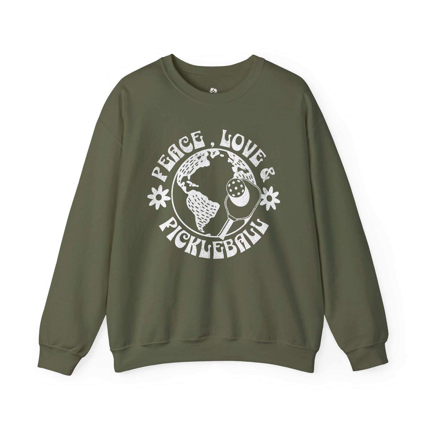 Peace Love & Pickleball Sweatshirt