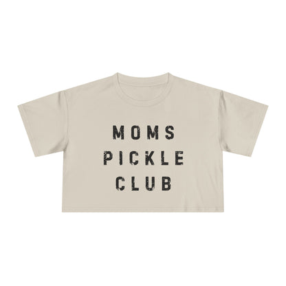 Moms Pickle Club Crop Tee
