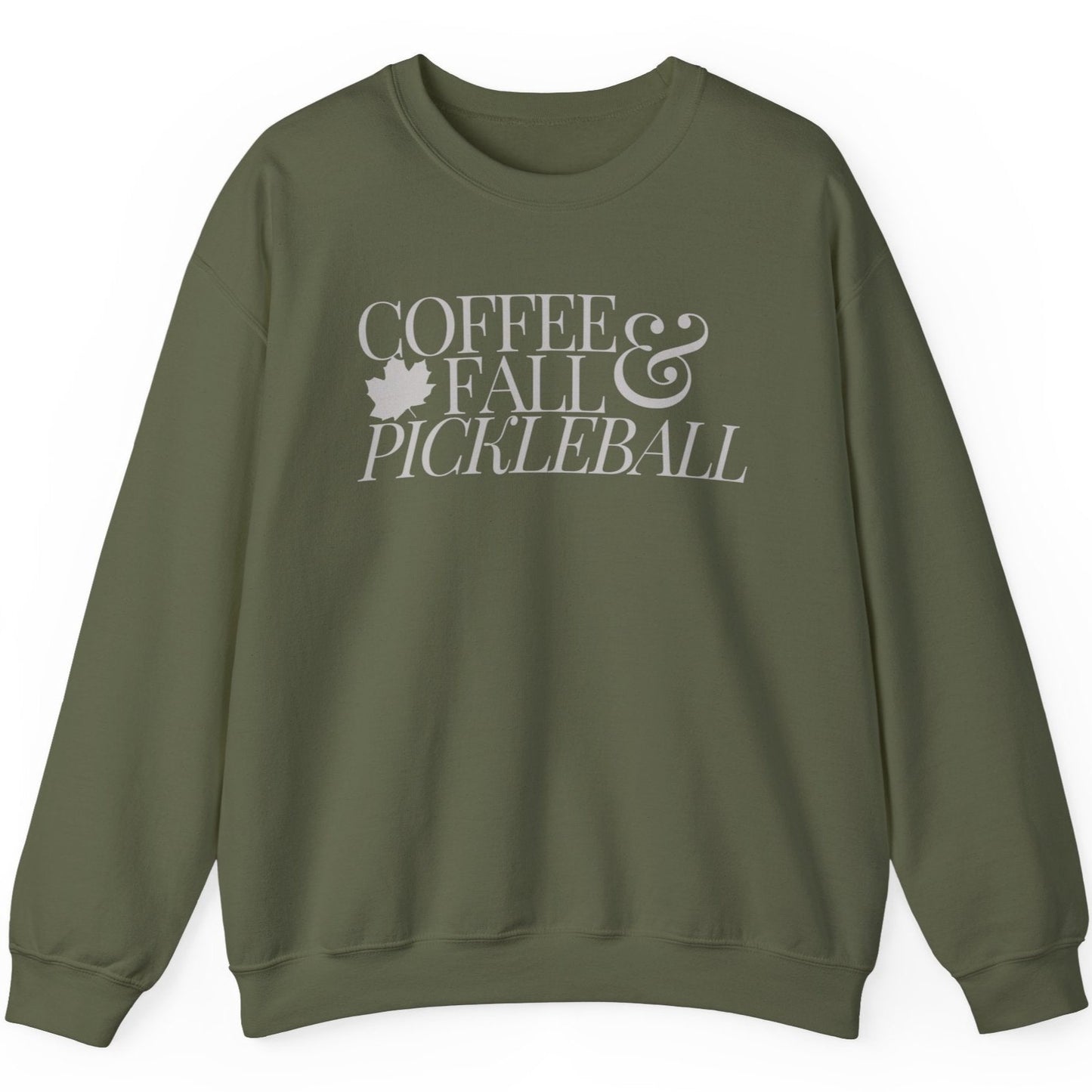 Coffee Fall & Pickleball Sweatshirt