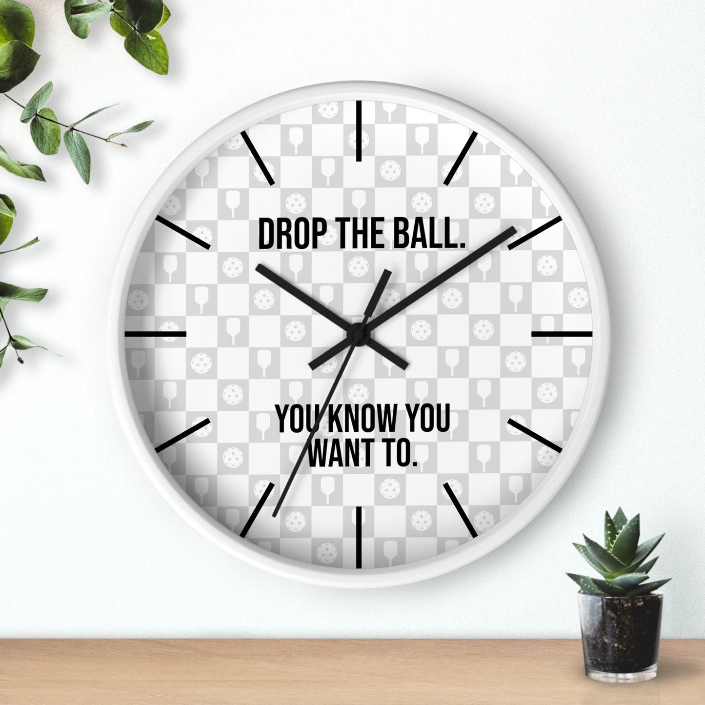 Drop the Ball Wall Clock