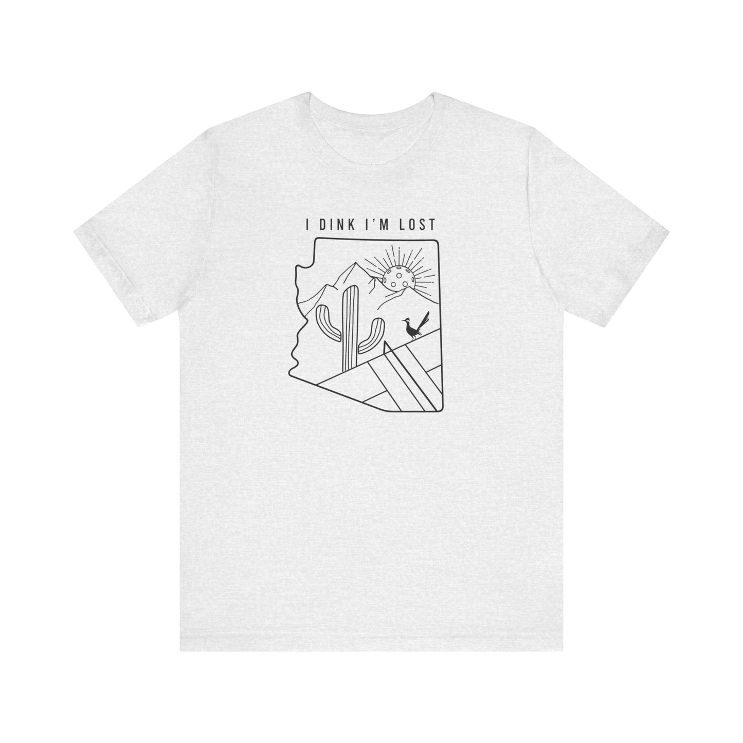 I Dink I'm Lost Arizona Unisex Cotton Tee