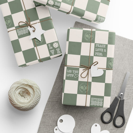 (Out of Stock) Preppy Pickle Wrapping Paper