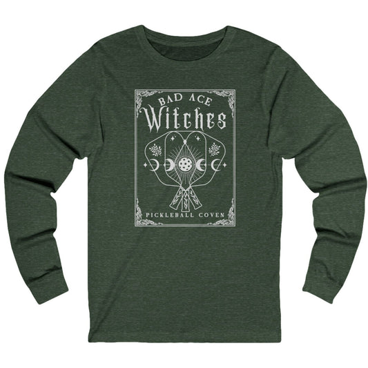 Bad Ace Witches Pickleball Long Sleeve Tee