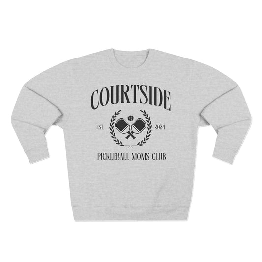 Curtsied Moms Club Premium Sweatshirt