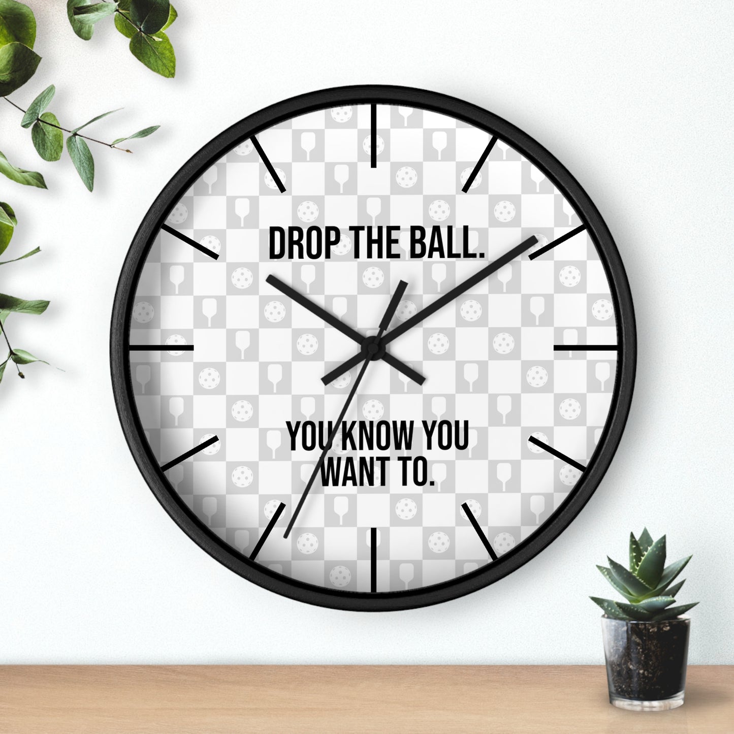 Drop the Ball Wall Clock