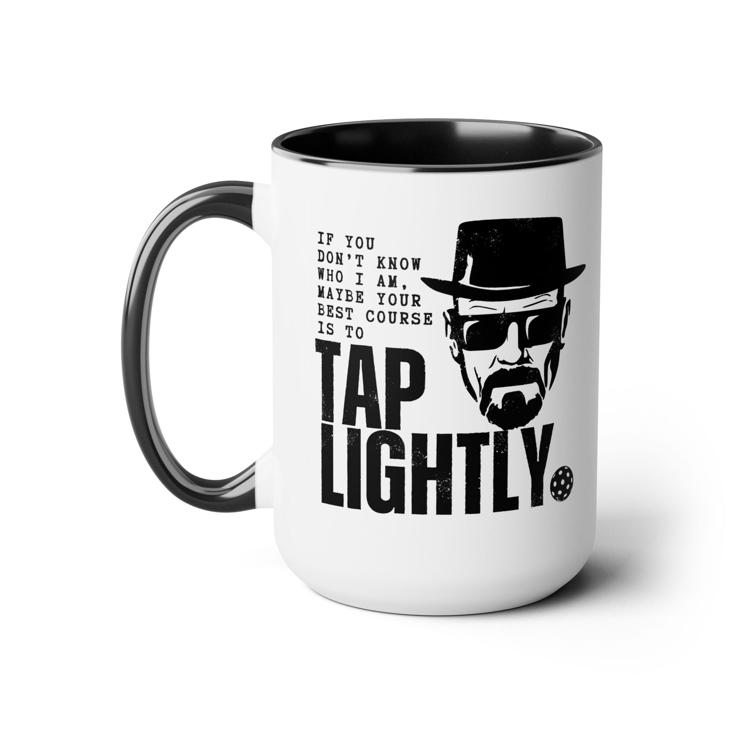 Tap Lightly 15oz Coffee Mug