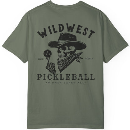 Wild West Pickleball Vintage Wash T-shirt