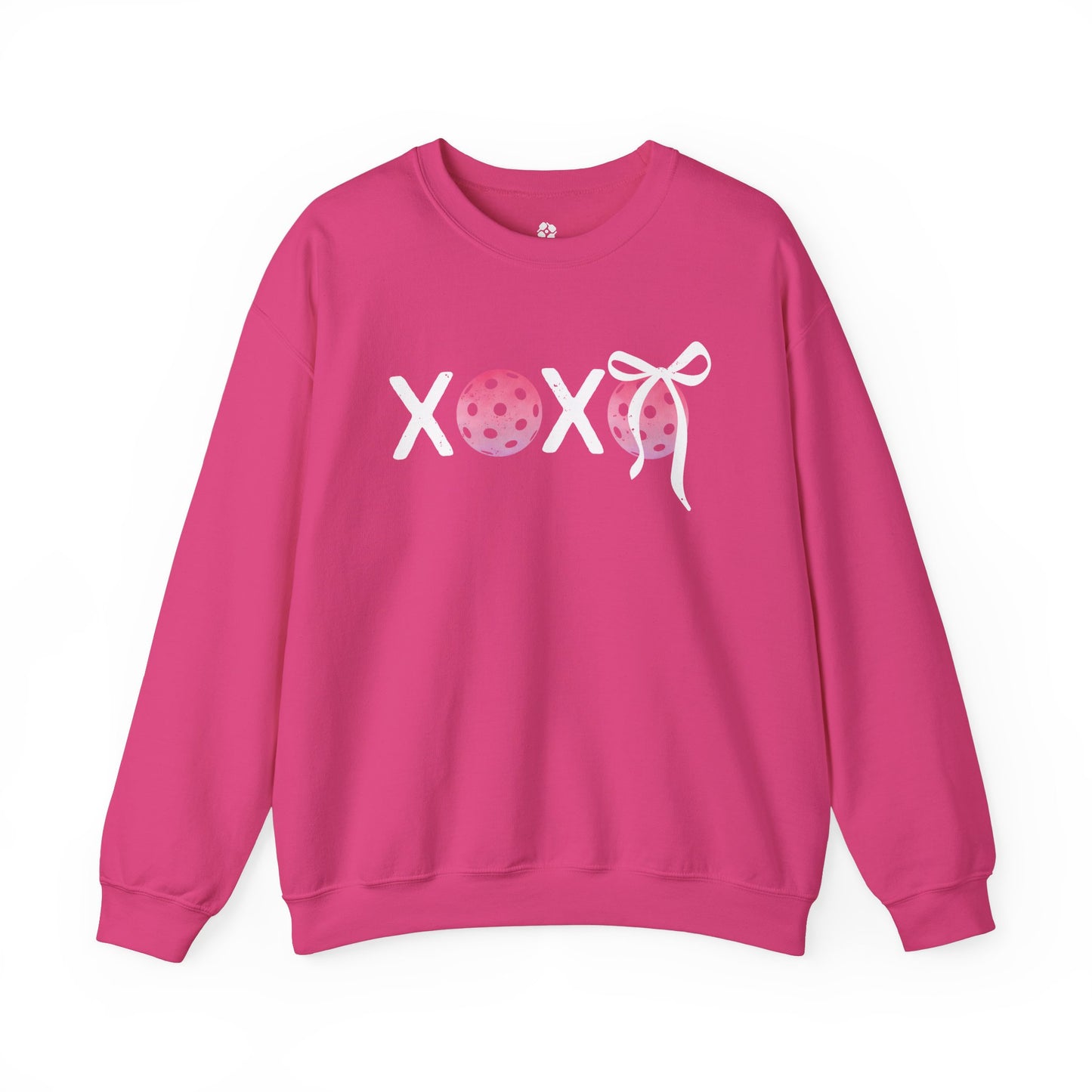 XOXO Coquette Pickleball Crewneck Sweatshirt