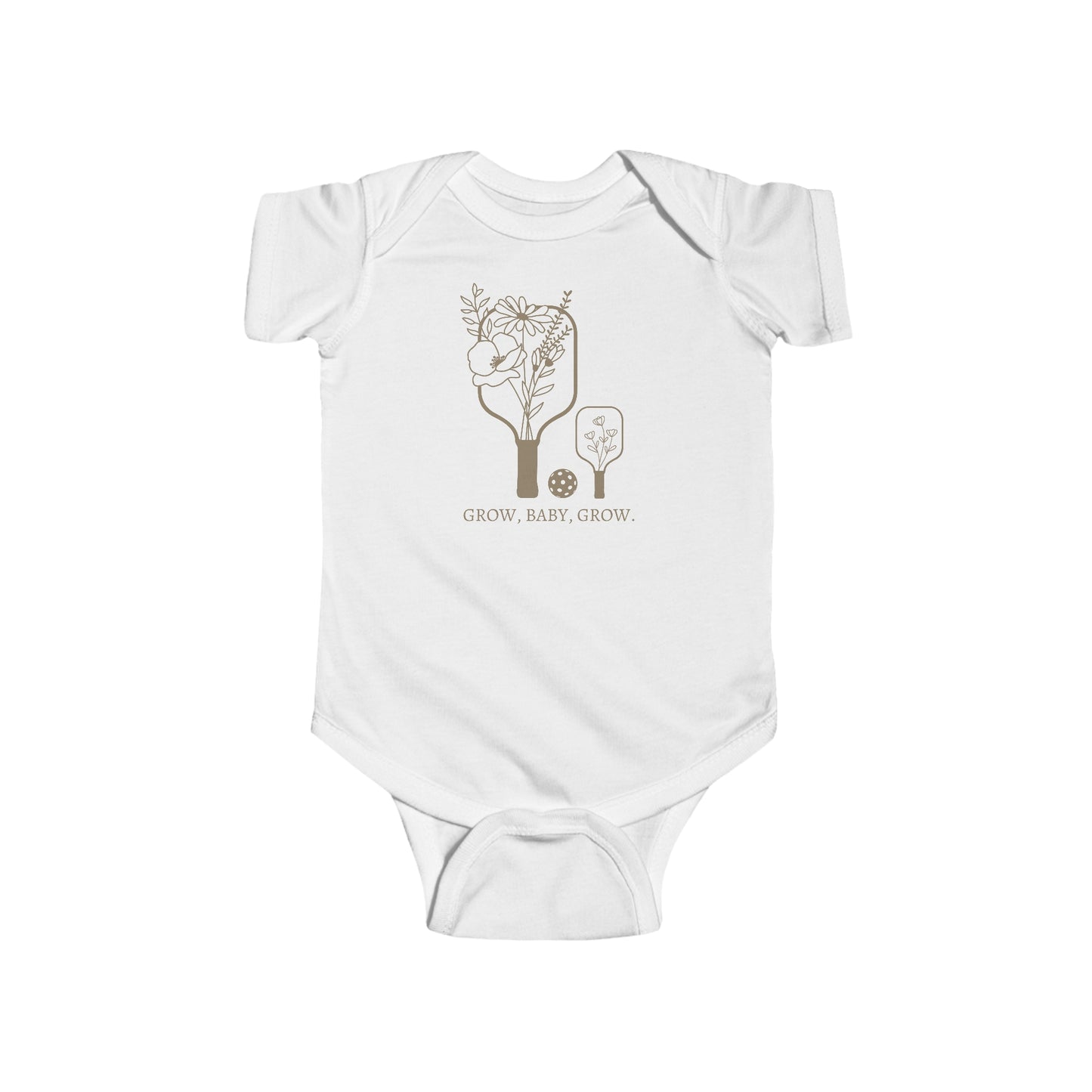 Grow Baby Grow Infant Fine Jersey Onesie