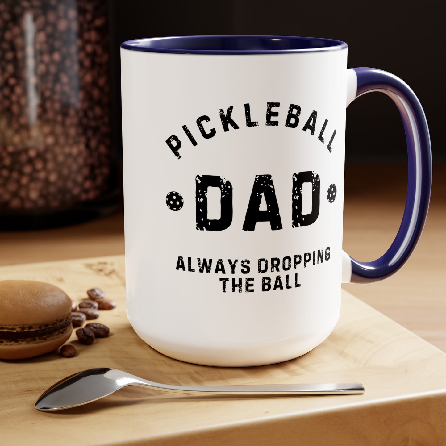 Pickleball Dad 15oz Coffee Mug