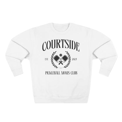 Curtsied Moms Club Premium Sweatshirt