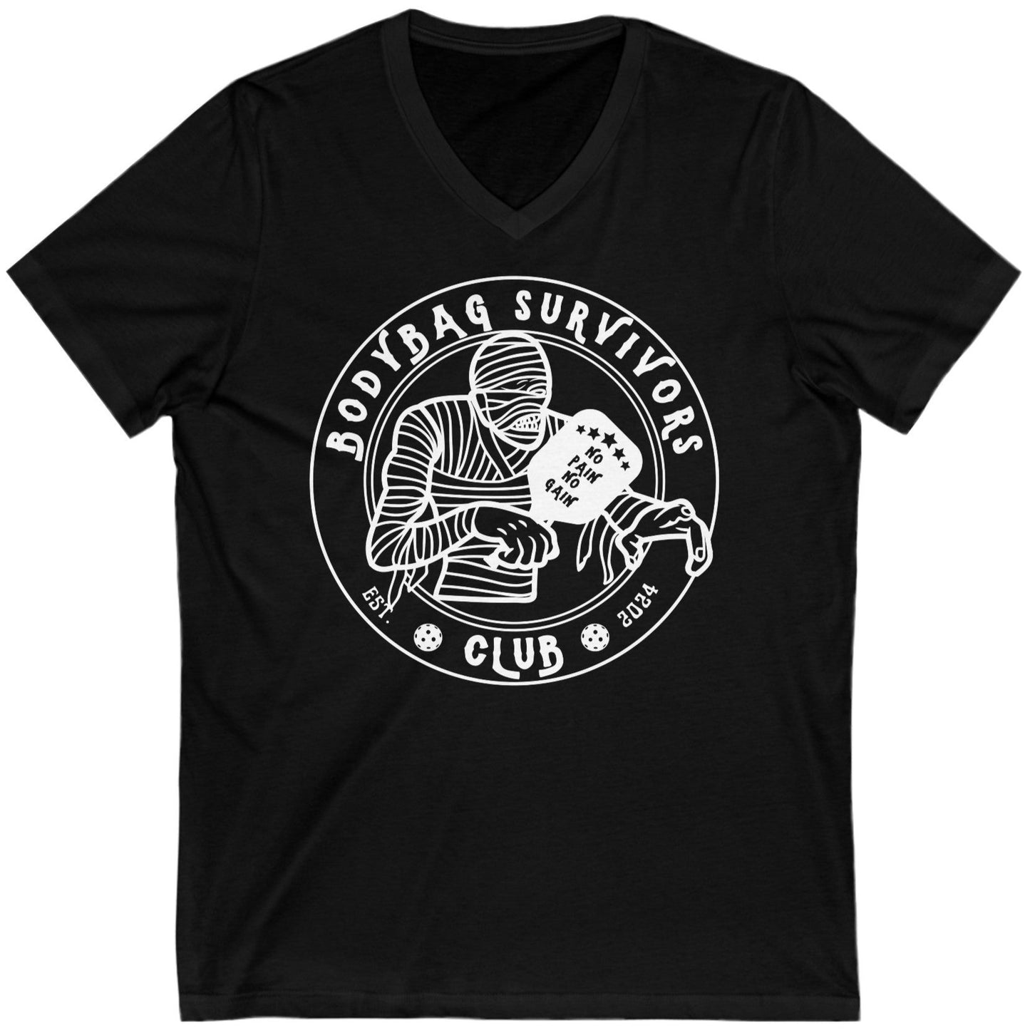 Body Bag Survival V-Neck Tee