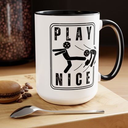 Play Nice 15oz Coffee Mug