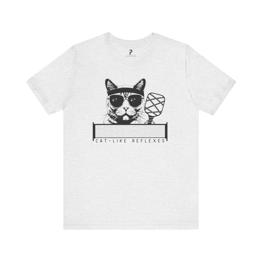 Cat-Like Reflexes Unisex Cotton Tee